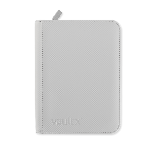 4-Pocket Exo-Tec® Zip Binder White Edition – Vault X US
